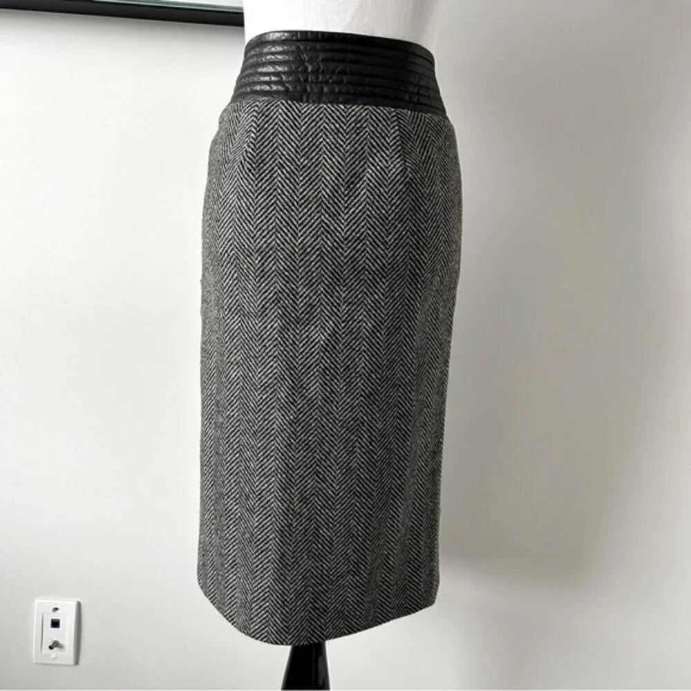 Vintage Wayne Clark Virgin Wool Wrap Skirt - Picture 2 of 10